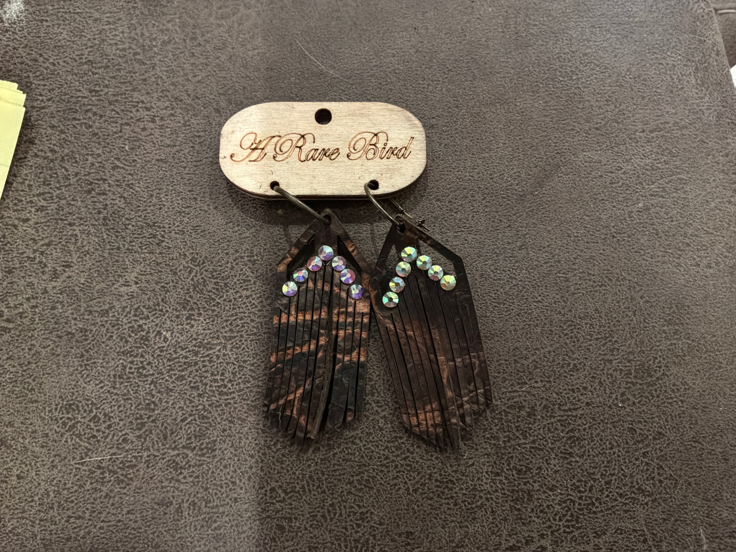 ARB’s Hand Cut Leather Earrings