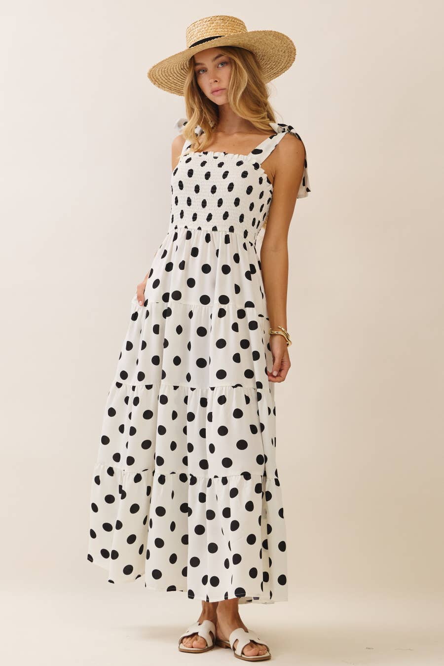 tired midi dress Polka Dot Sleeveless With Smocked Top Sparkly Mesh Dresses | Green Ball Gown featuring long sleeves to Select colour:Lavender