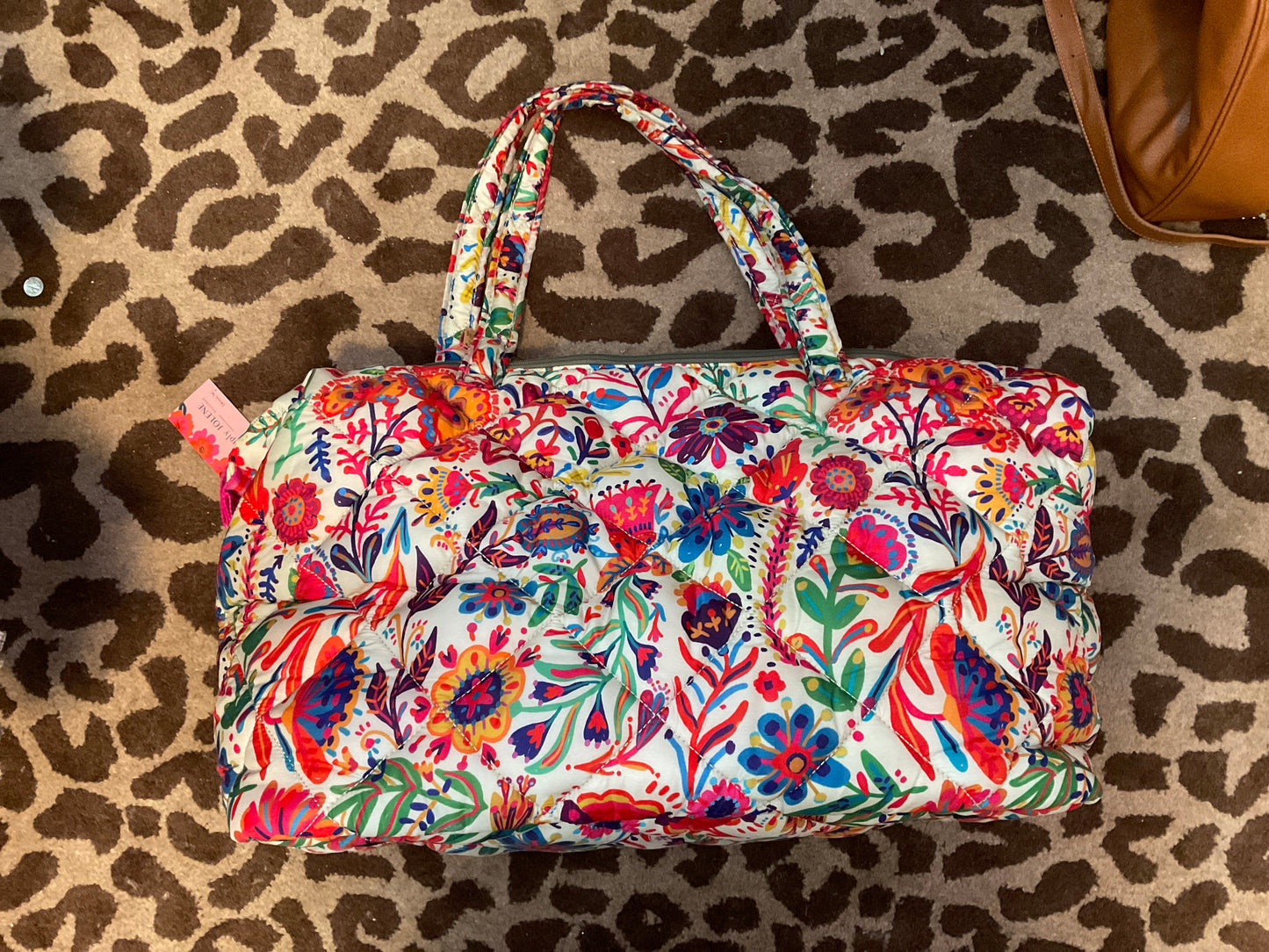Natural life duffle bag