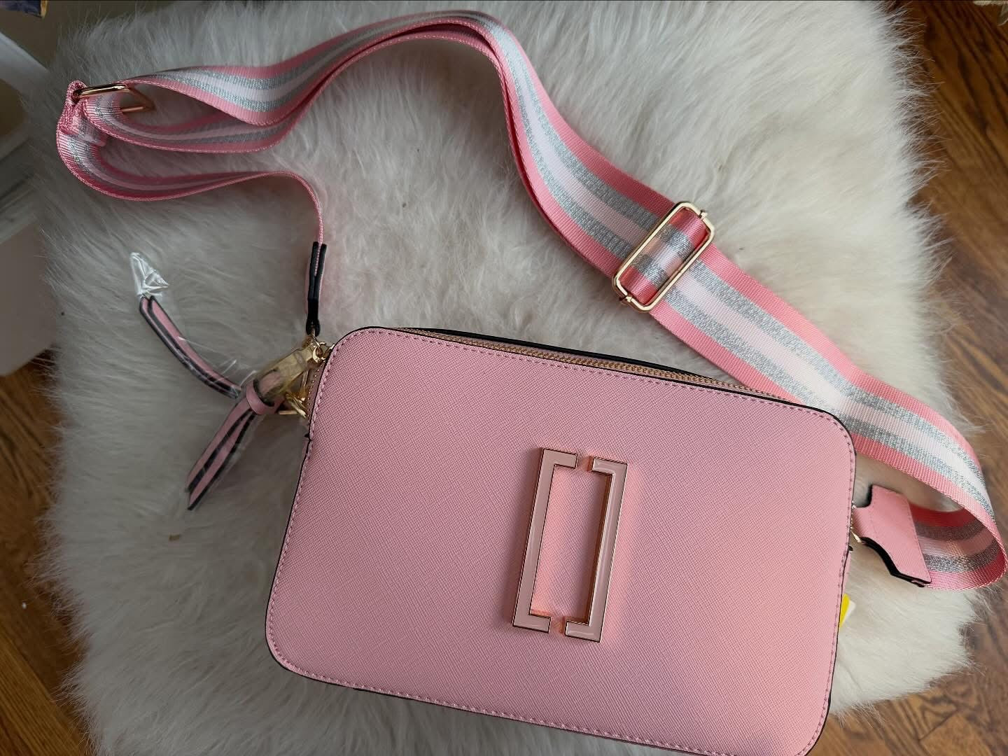 Pink m&m hand bag