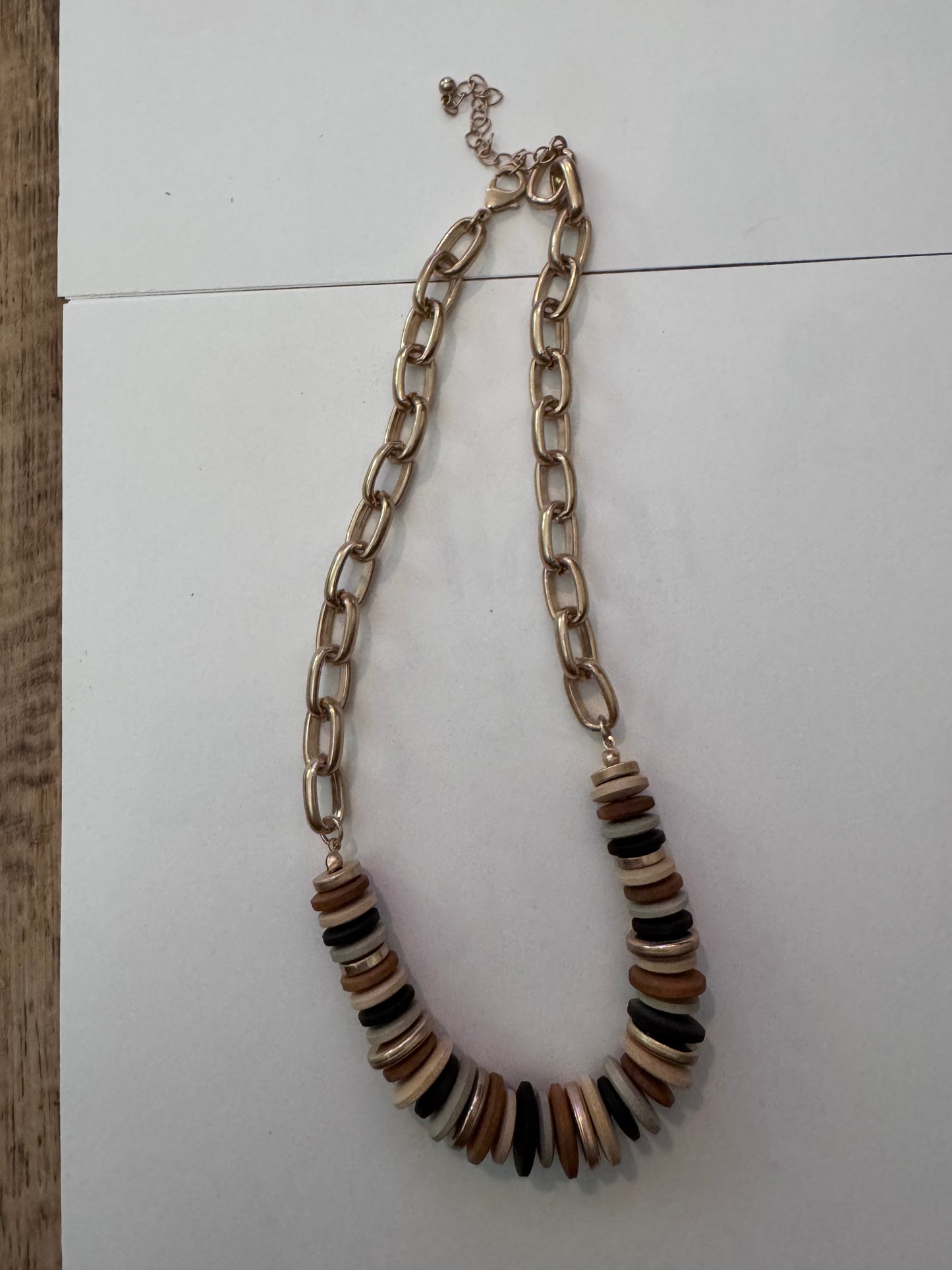 Multicolor ‘Button’ Necklace