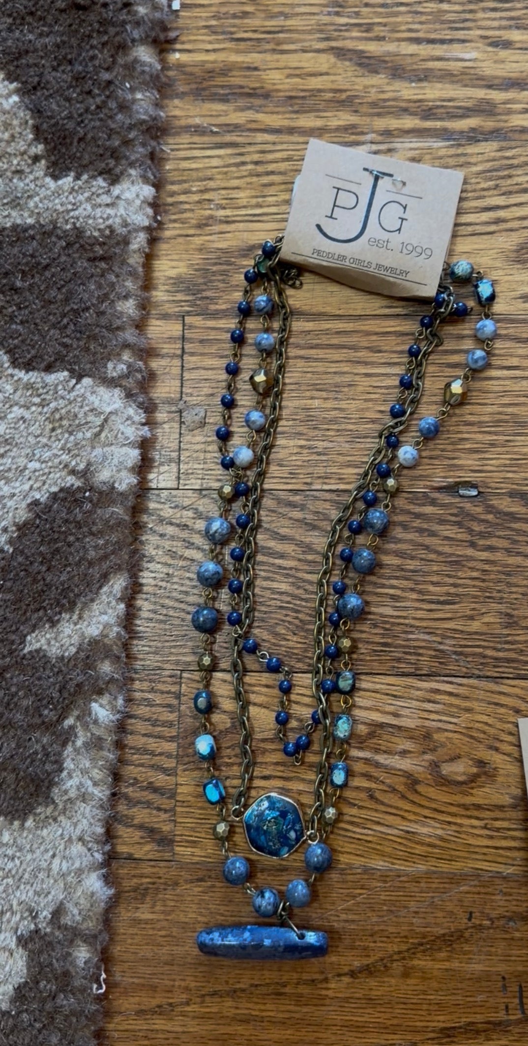Blue Stone Necklace