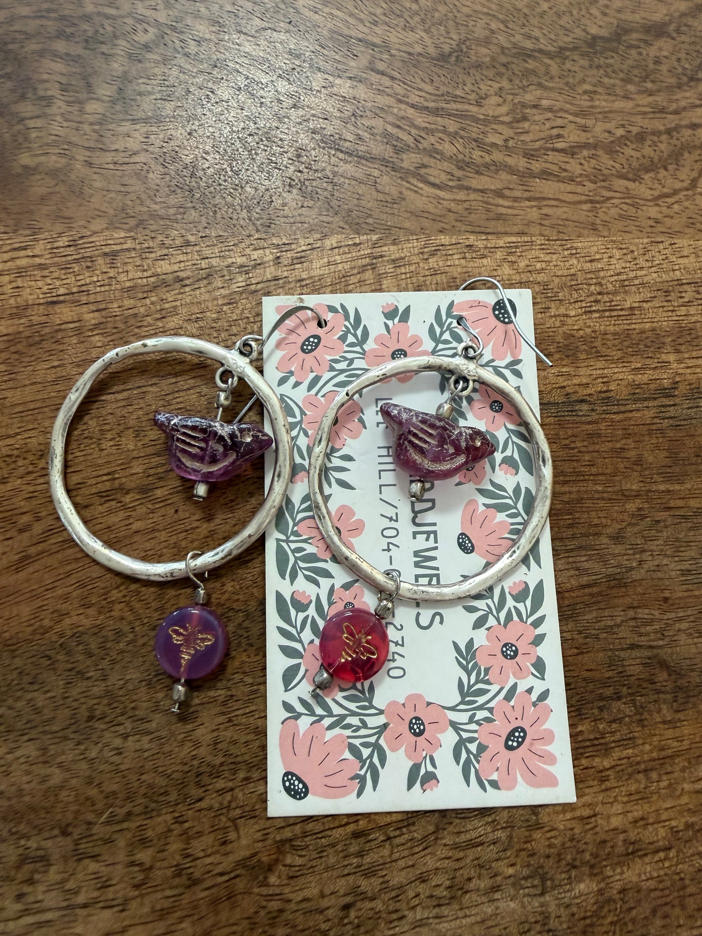 Bird&Dragon fly dangles