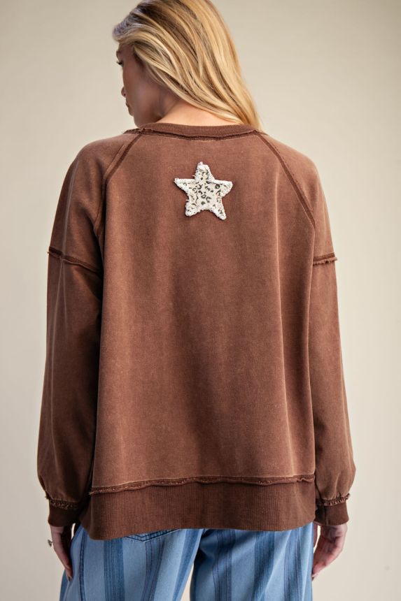 Star Patch Top