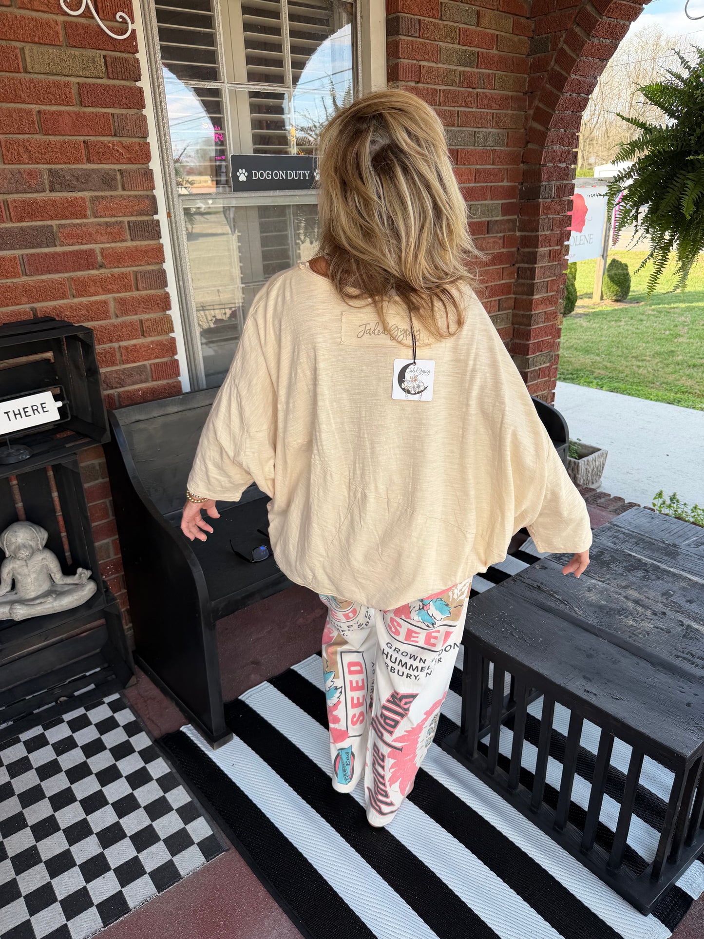 Garden Gathering Pant-Prarie