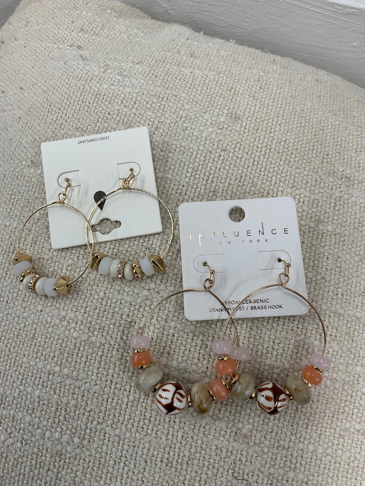 Neutral earrings