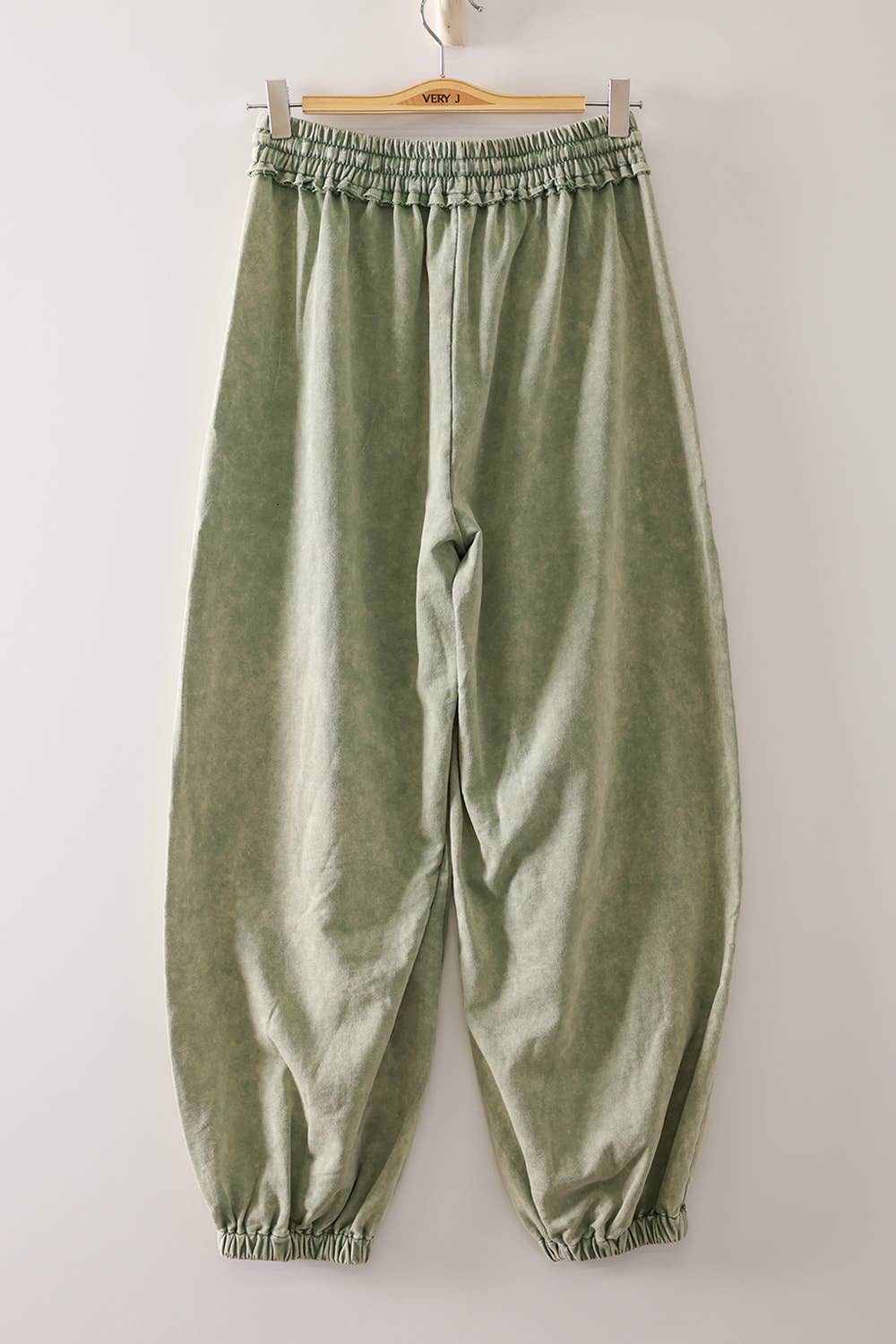 NP71148-Vintage Wash Cargo Jogger Pants