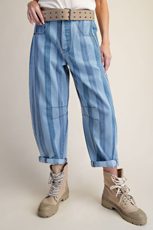 Light striped Denim