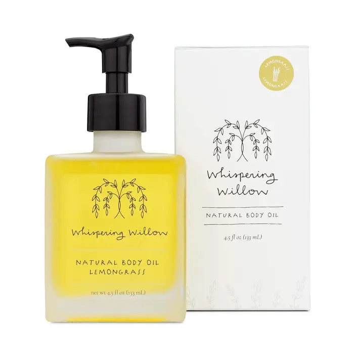 Whispering willow, natural body oil, 4.5 fl oz