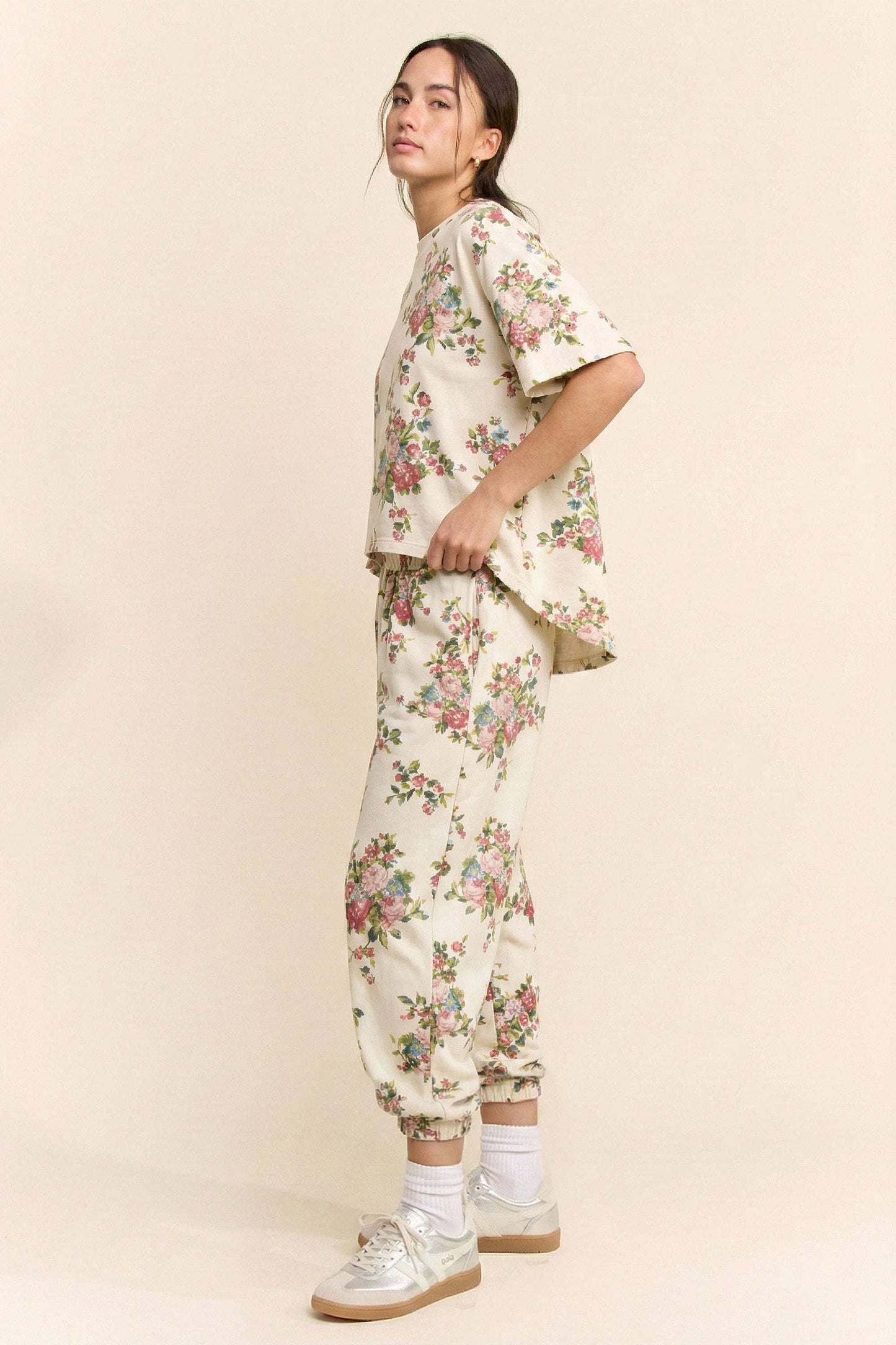 BOUQUET PRINTED SOFT SCUBA SET