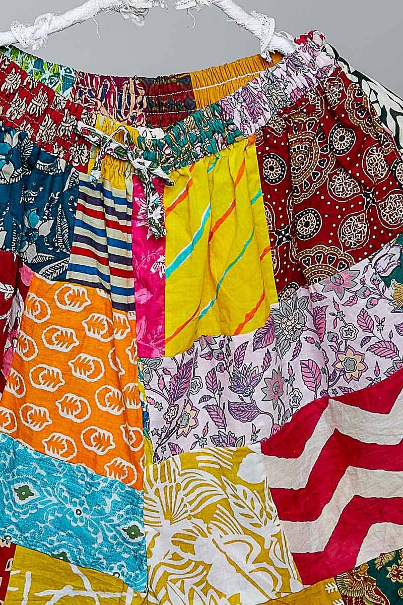 Assorted Printed Woven Elastic Waist Shorts