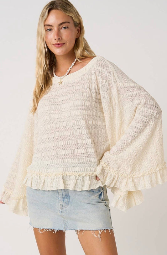 Flowly batwing top