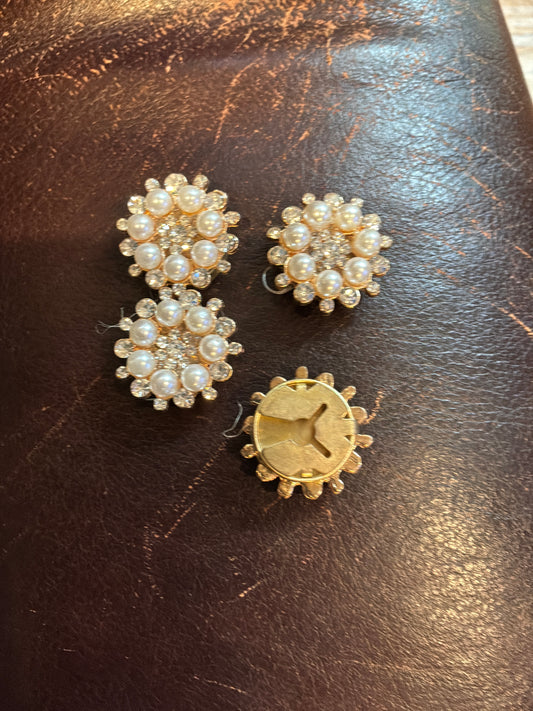 Jeweled Button Covers