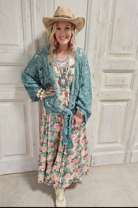 Rare Bird Rose Garden Dress