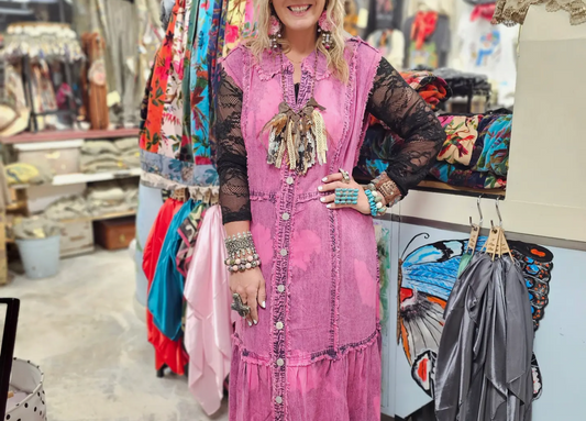 Pink lady Rare Bird Dress