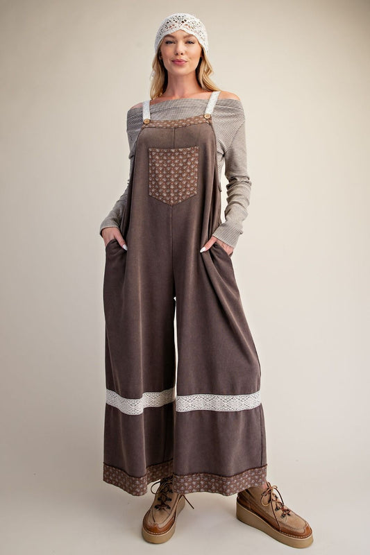 Mocha jumpsuit