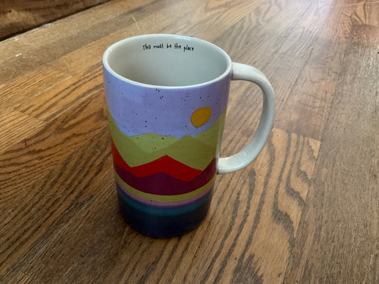Natural life this must be the place mug