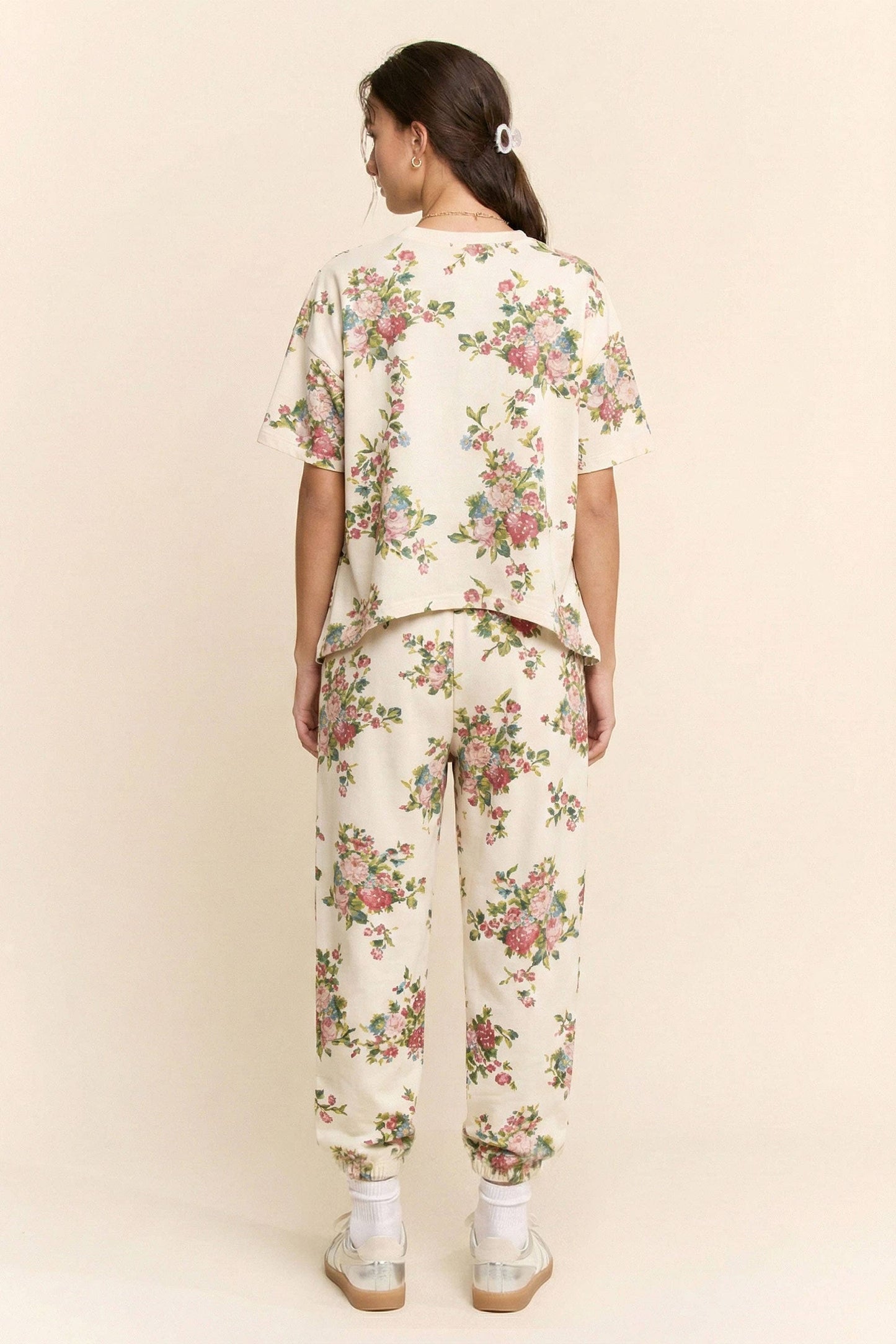 BOUQUET PRINTED SOFT SCUBA SET
