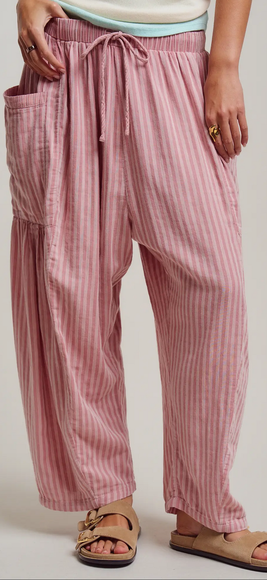 Pink Striped Pants ￼