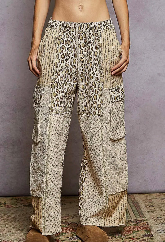 Leopard Pol Pants