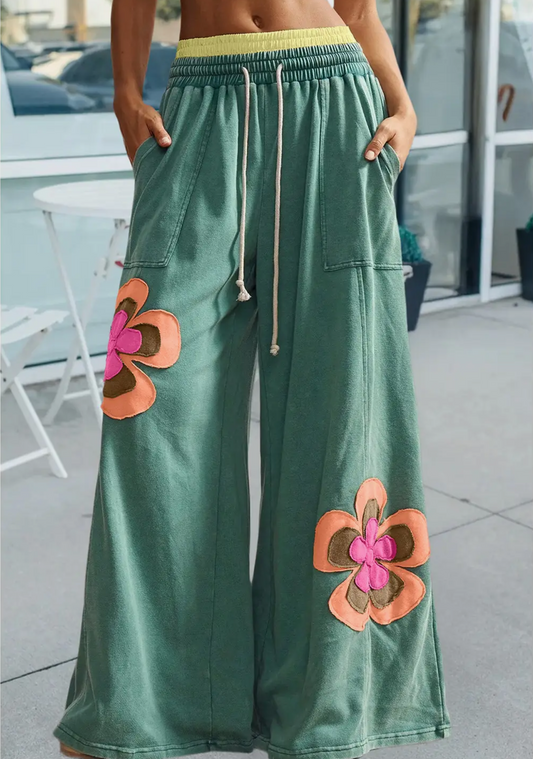 Patchwork floral Bottoms