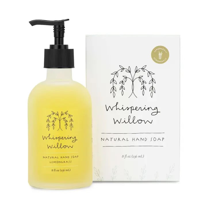 Whispering willow lemongrass hand soap
