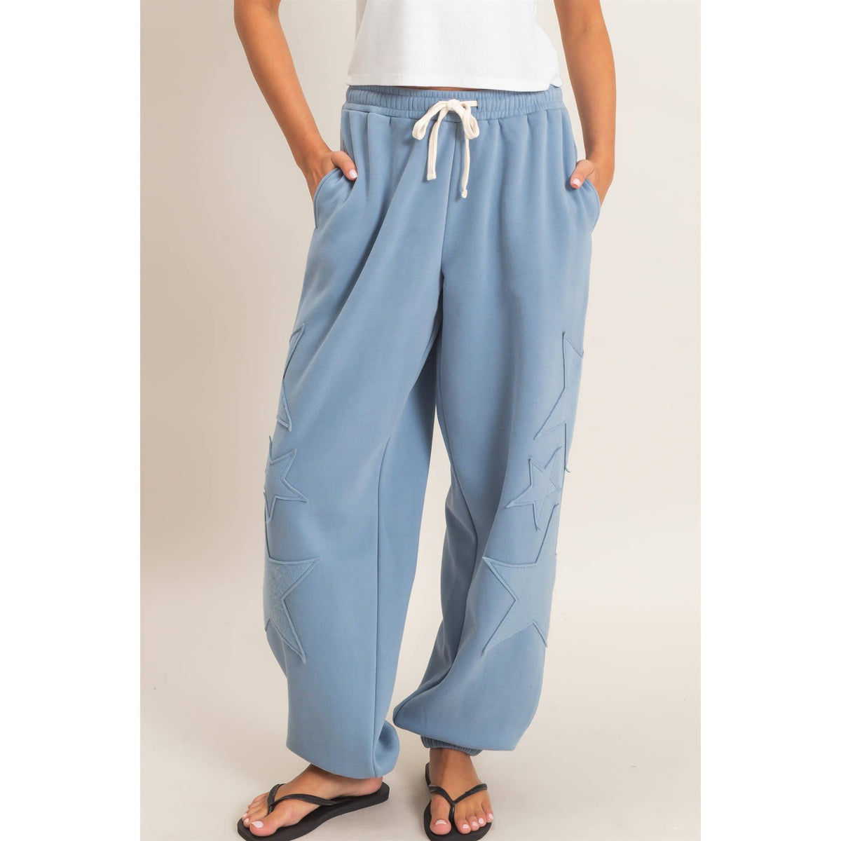 Star Patch Jogger Pants