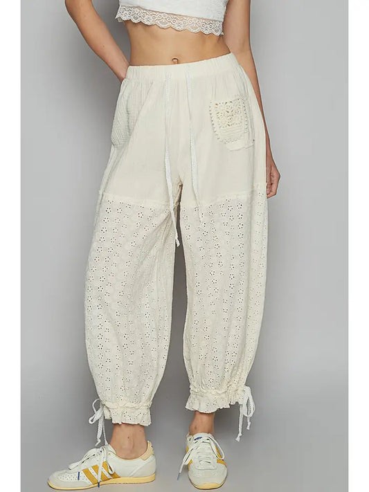 Beige POL Ladies Pants