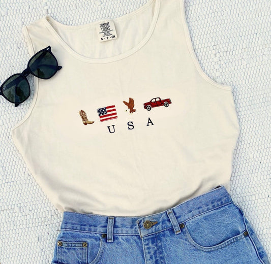 Vintage USA tank