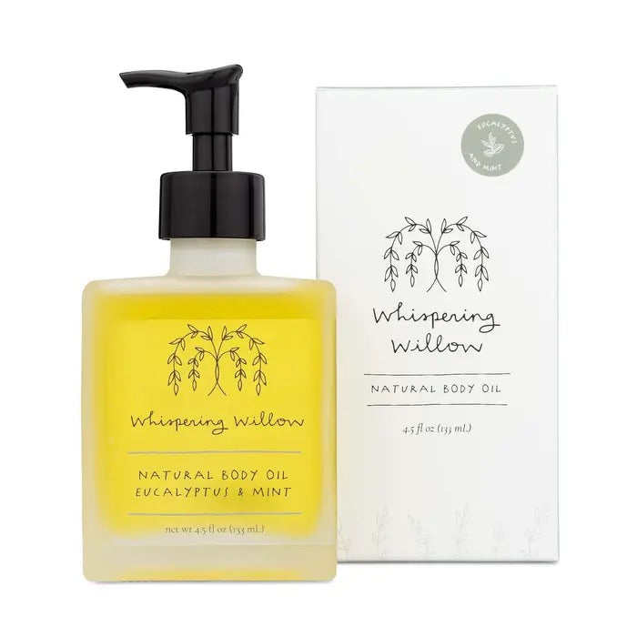 Whispering willow, natural body oil, 4.5 fl oz