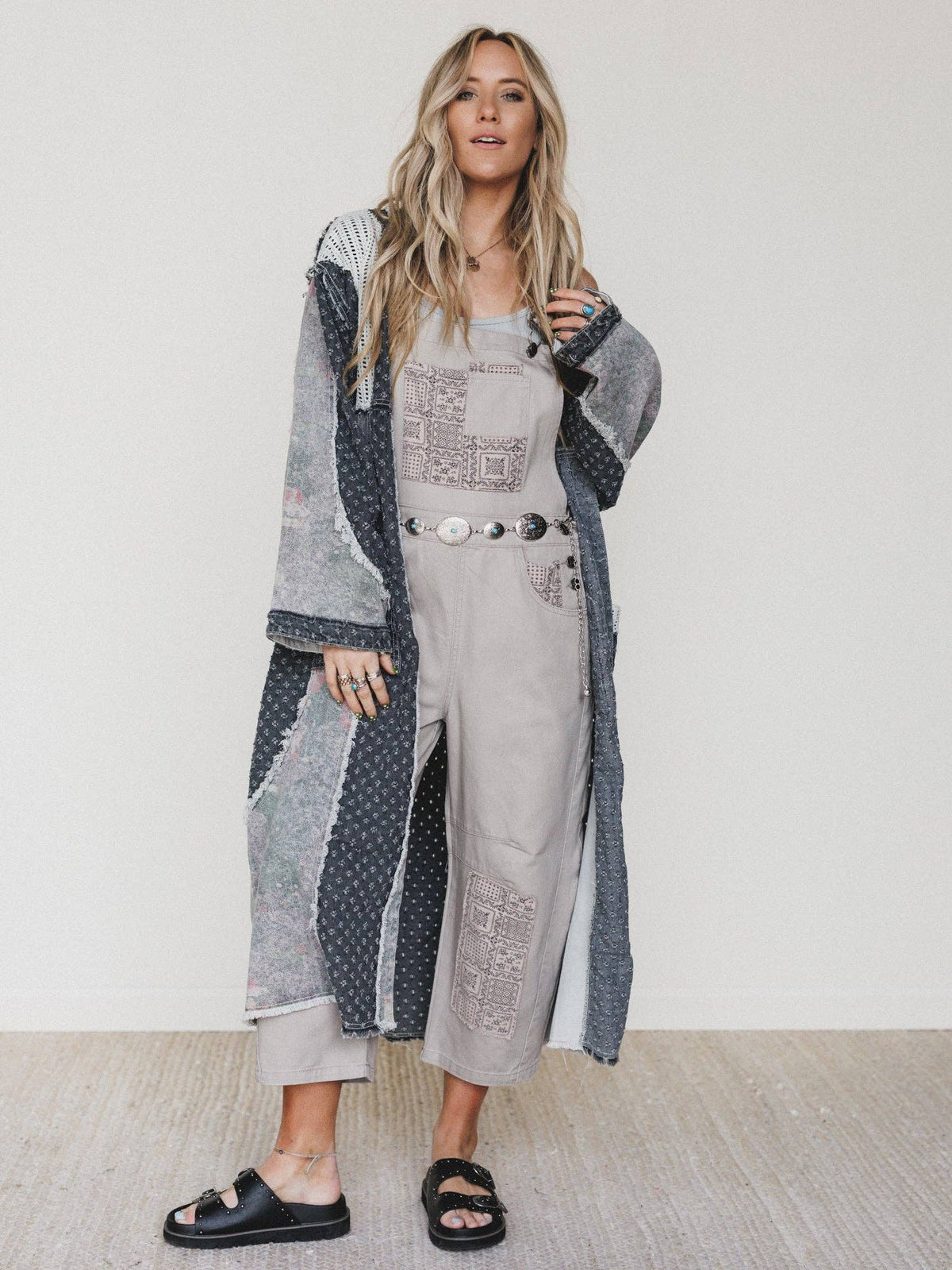 Easy Sunday Overalls - Taupe