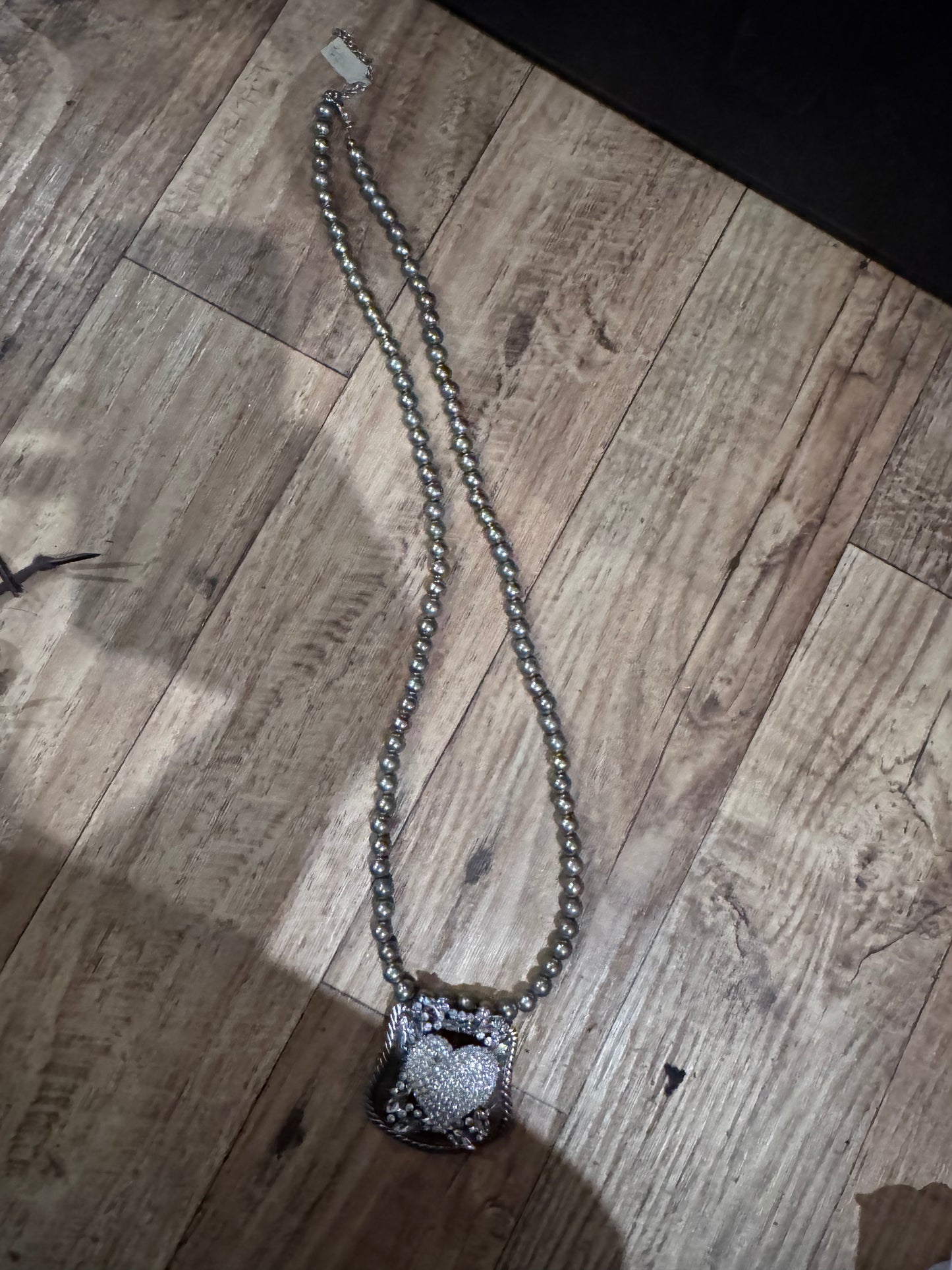 ARB’s Belt Buckle Pendant Necklace