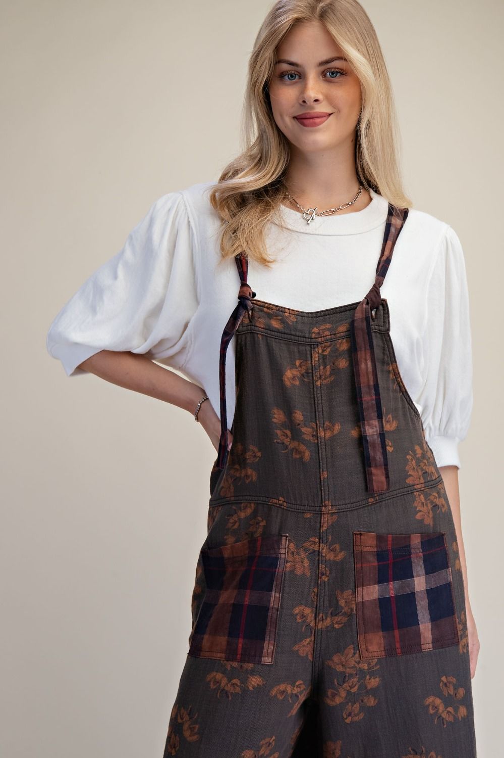 Mix match overalls