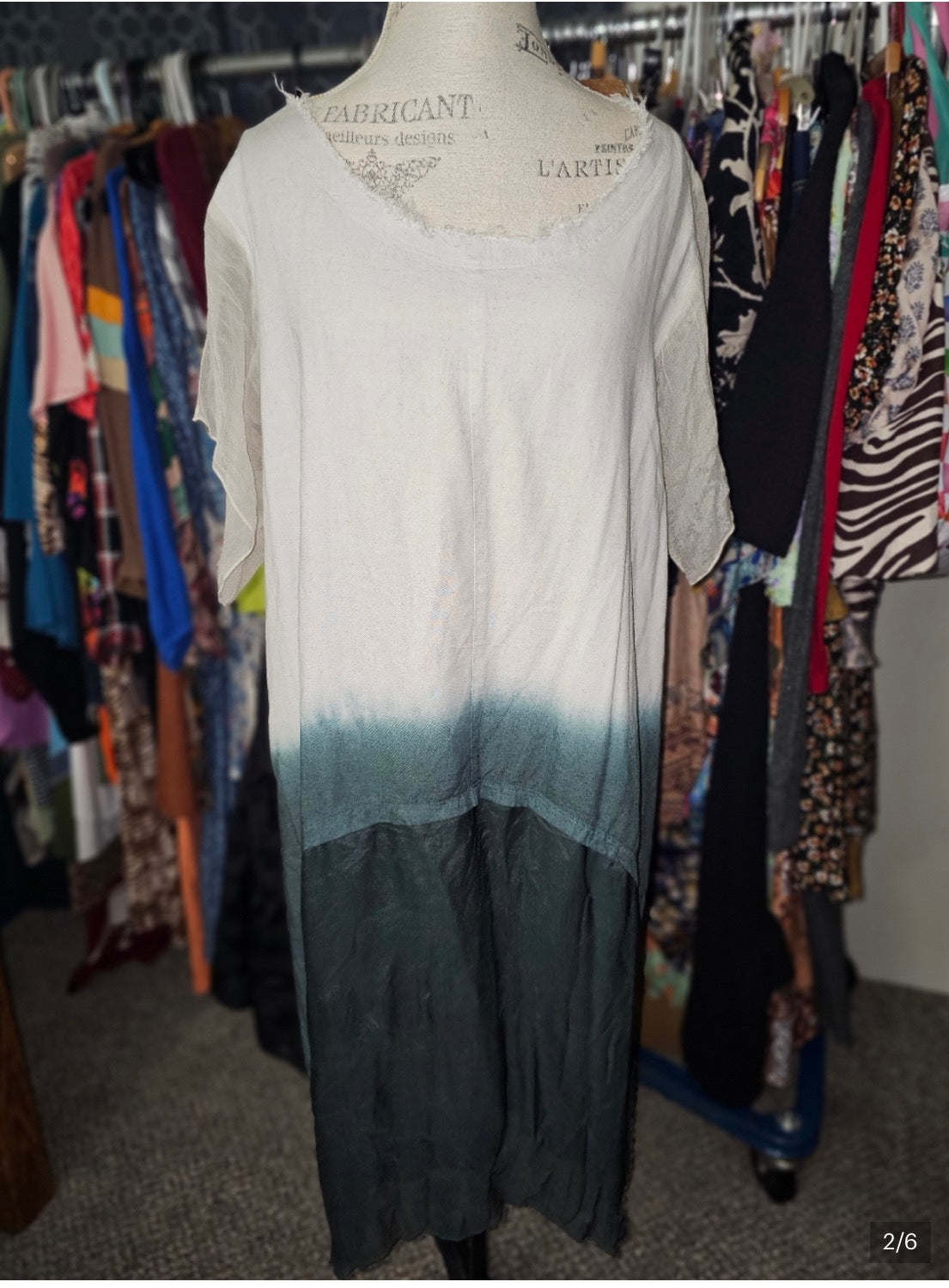 Black Ombre Dress by A Rare Bird