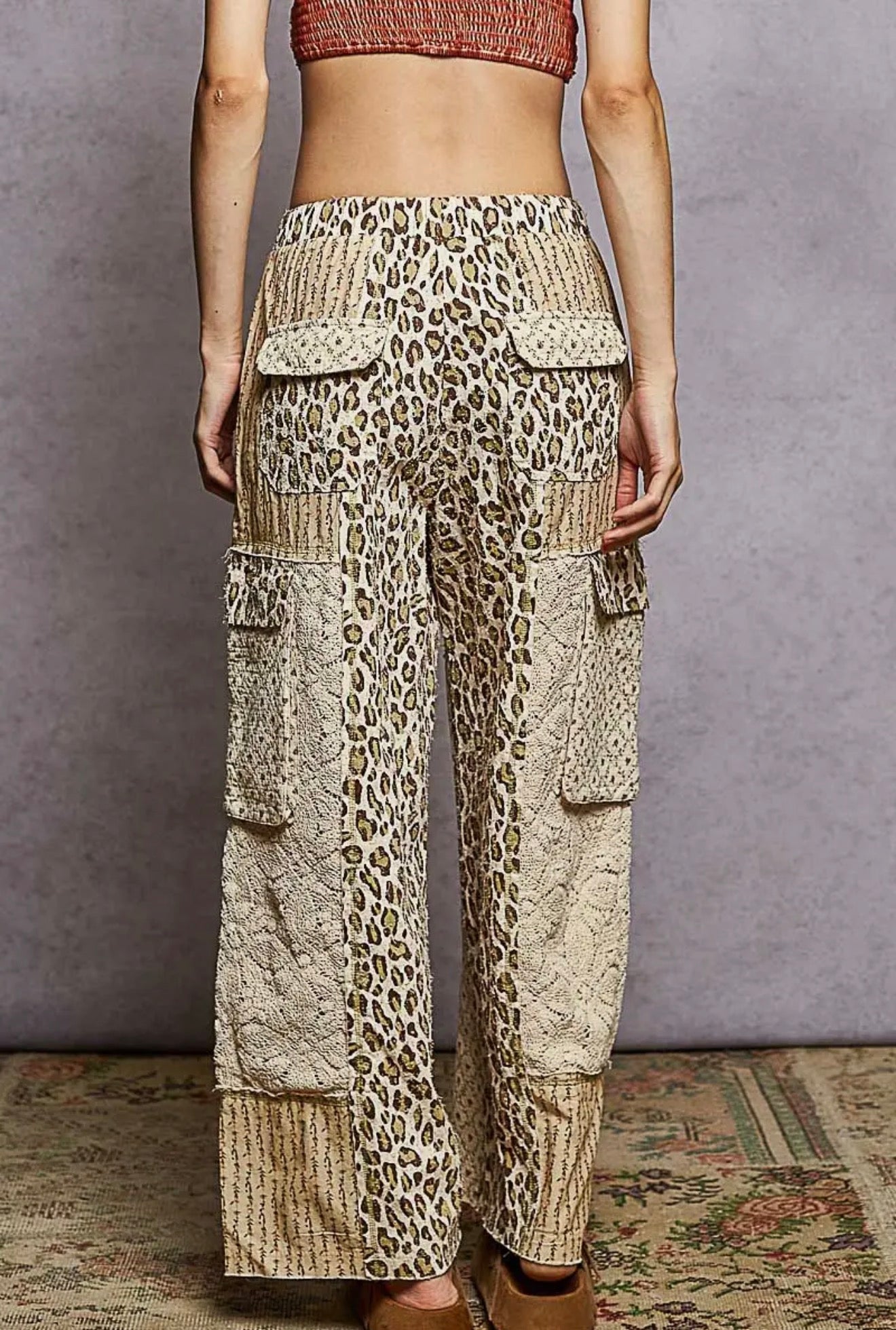 Leopard Pol Pants