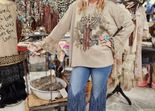 Rare Bird Cowboy Top