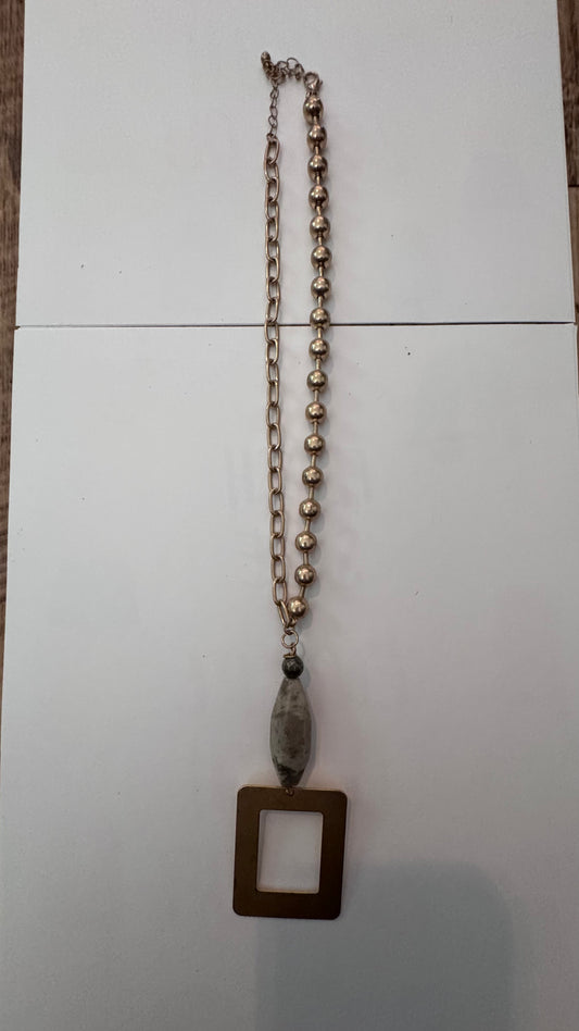 Goldtone Necklace