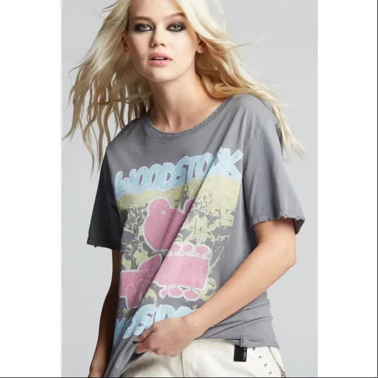130 Woodstock festival tee