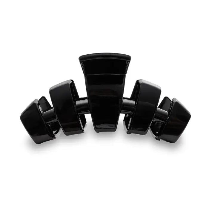 Classic hair clip/ medium/ jet black