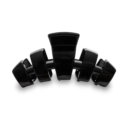 Classic hair clip/ medium/ jet black