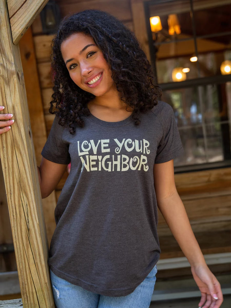 Natural life love your neighbor tee