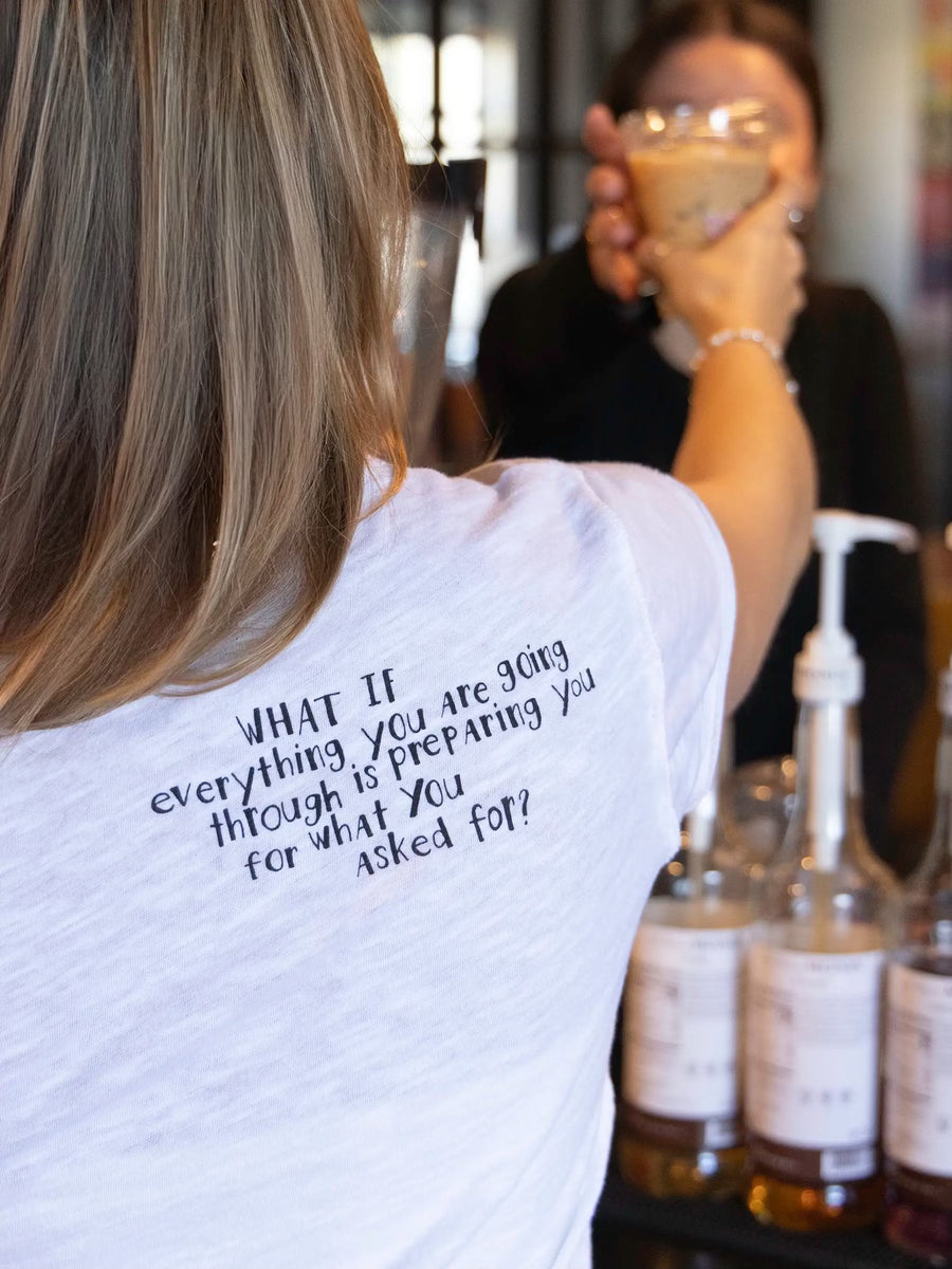 Natural life coffee tee - what if
