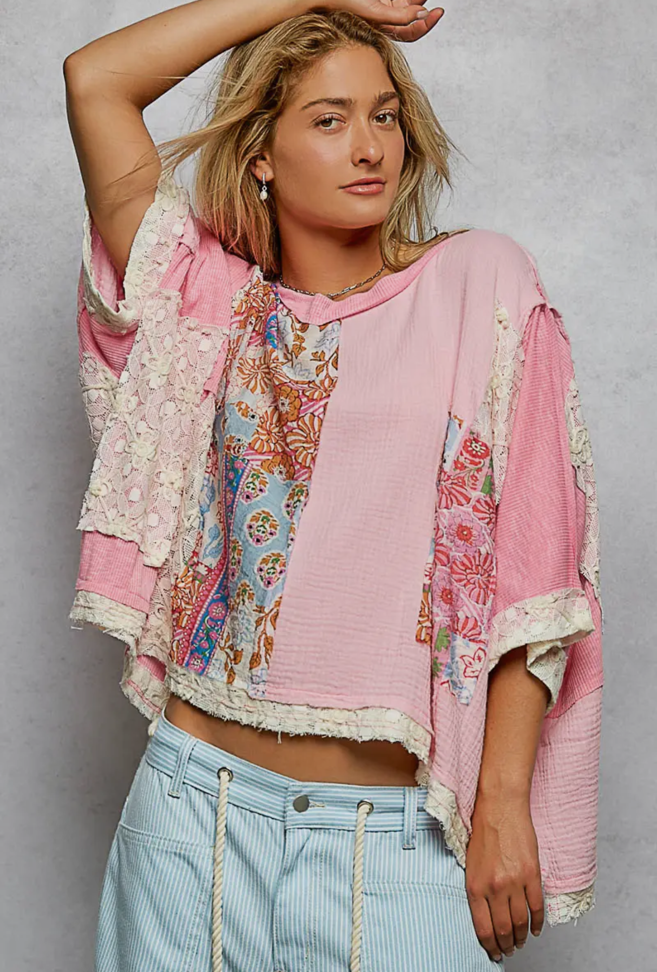 Candy Pink Ladies Top