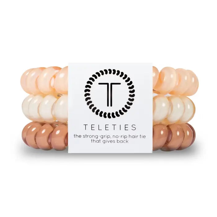 Spiral hair coils / large / for the love of nudes hair ties