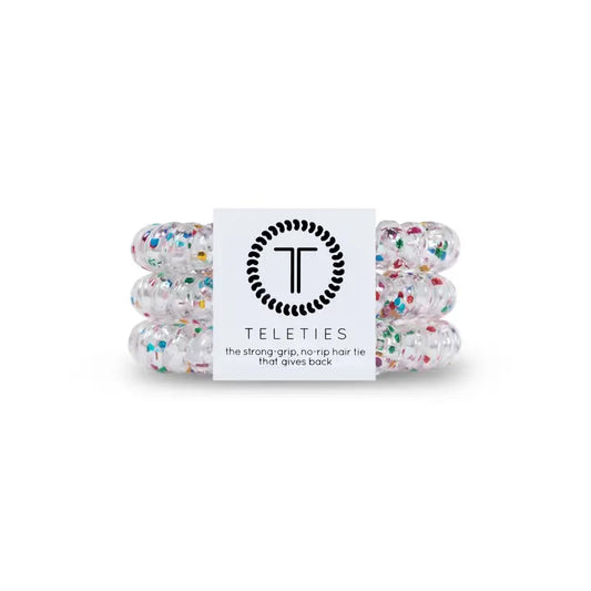 Spiral hair coils / small / party people hair ties