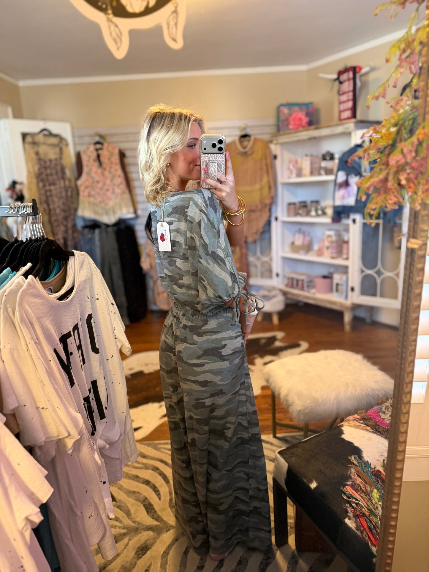 Three Bird Nest  Carolina comfy wide leg jumpsuit