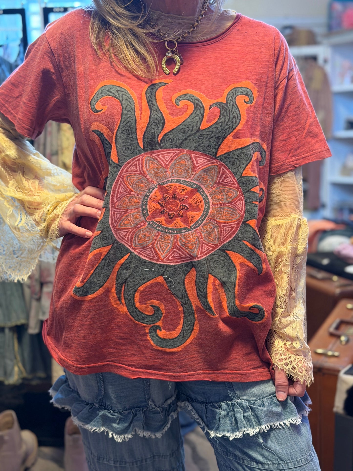 Jaded gypsy sun tee