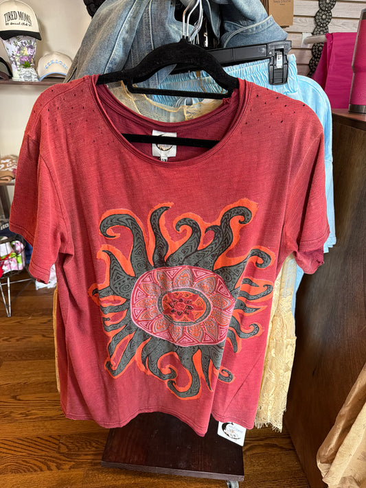 Jaded gypsy sun tee