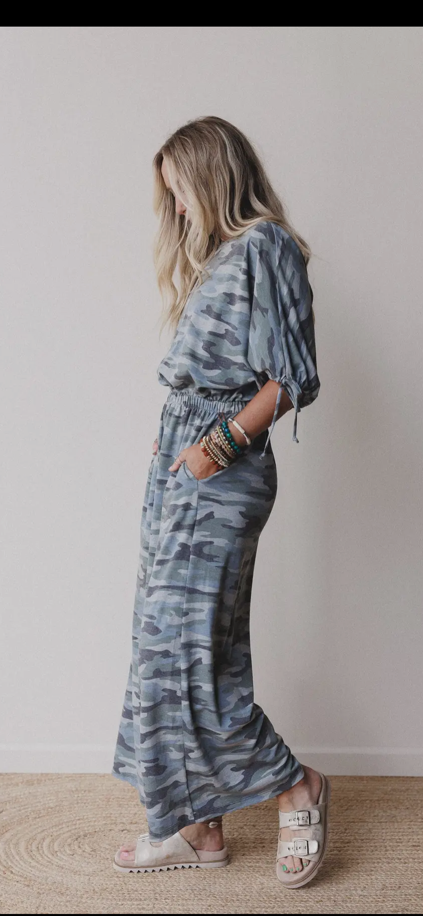 Three Bird Nest  Carolina comfy wide leg jumpsuit