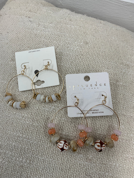 Neutral earrings
